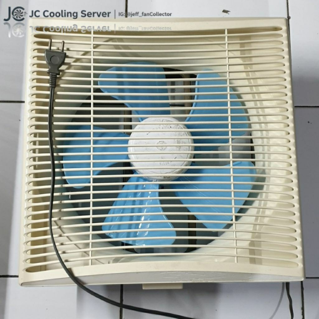 Kipas Angin / Exhaust Fan National 12 inch Kondisi Second/Bekas Masih Layak Pakai, Baca Deskripsinya