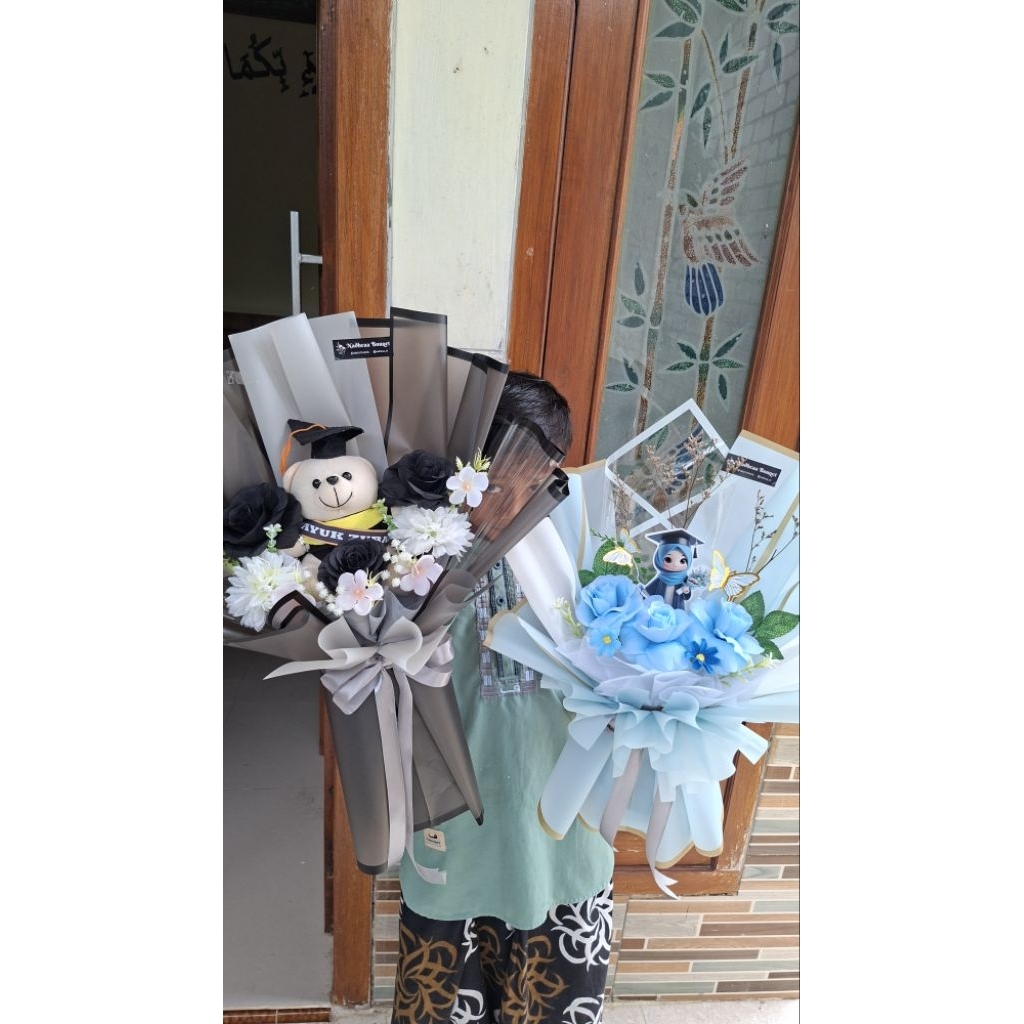 BUKET WISUDA cowo /cewe buket hadiah spesial