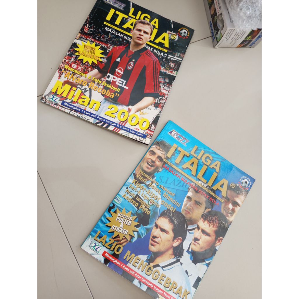 majalah bola liga Italia 1999