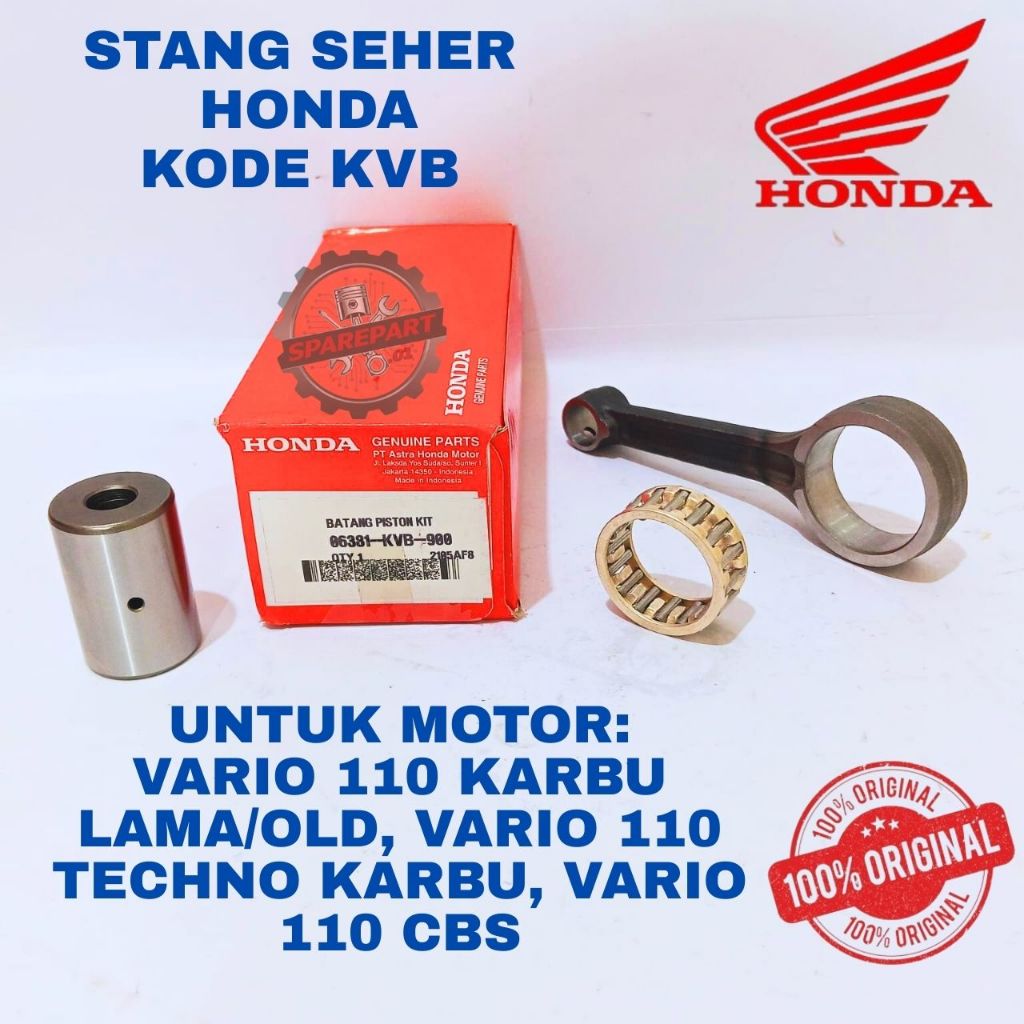 STANG SEHER HONDA ORIGINAL KODE KVB VARIO, STANG SEHER VARIO 110 KARBU LAMA/OLD, VARIO 110 TECHNO KA