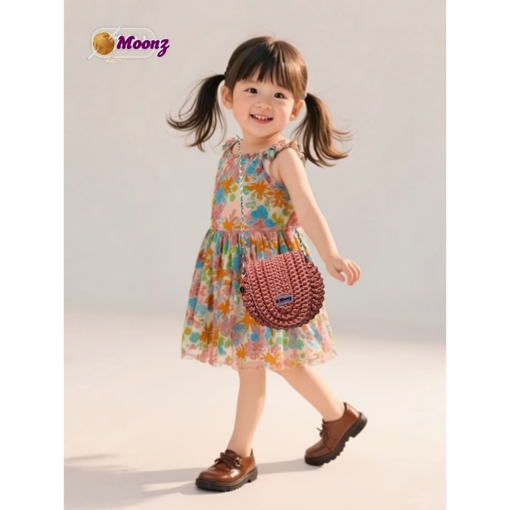 Mini Round Bag Crochet