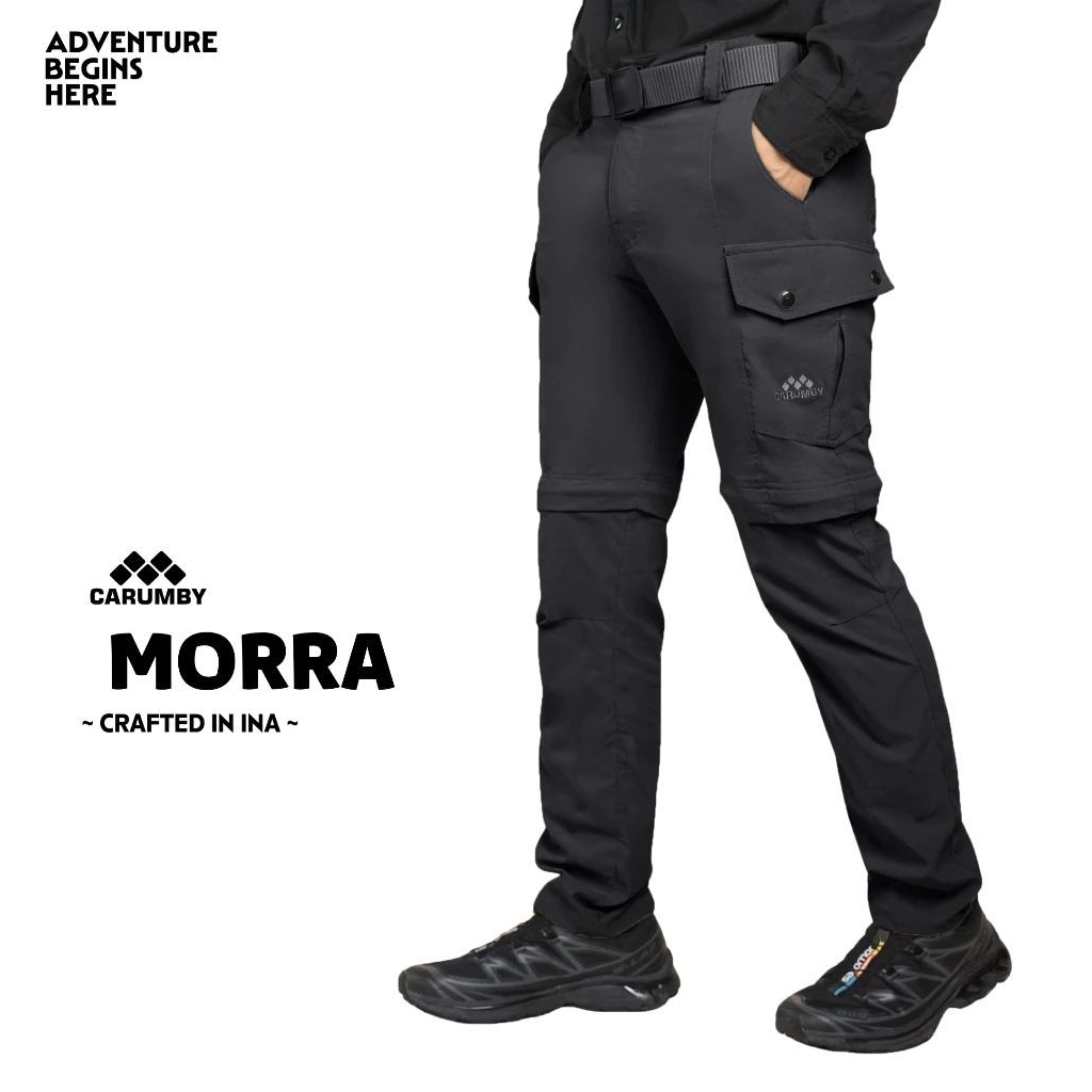 Celana Gunung Sambung Carumby Morra Convertible Cargo Quckdry Pants