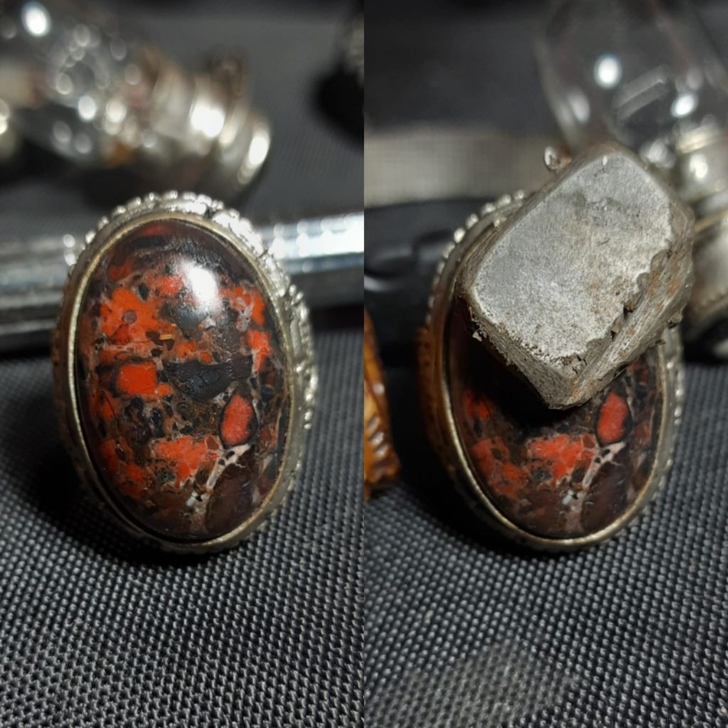 Batu akik Ati ayam badar besi lawas