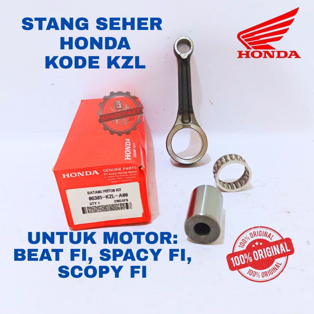 STANG SEHER ORIGINAL HONDA KODE KFL BEAT, STANG SEHER BEAT FI, SPAACY FI, SCOOPY FI
