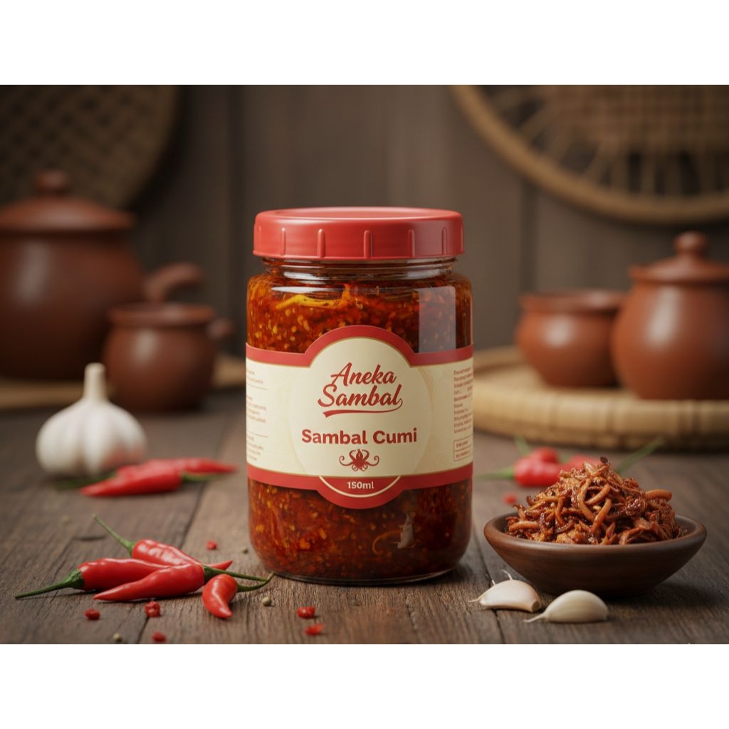 ANEKA SAMBAL //Sambal baby cumi