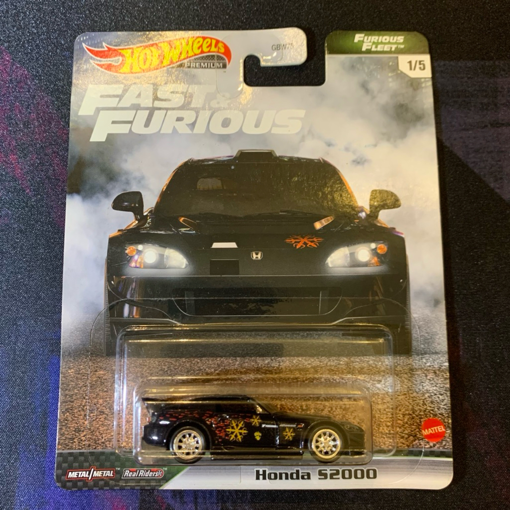hot wheels premium fast and furious honda s2000 furious fleet