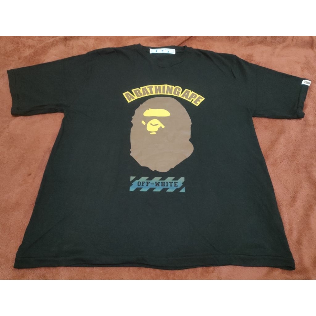 T-SHIRT OFF-WHITE X BAPE ORI SECOND BRAND