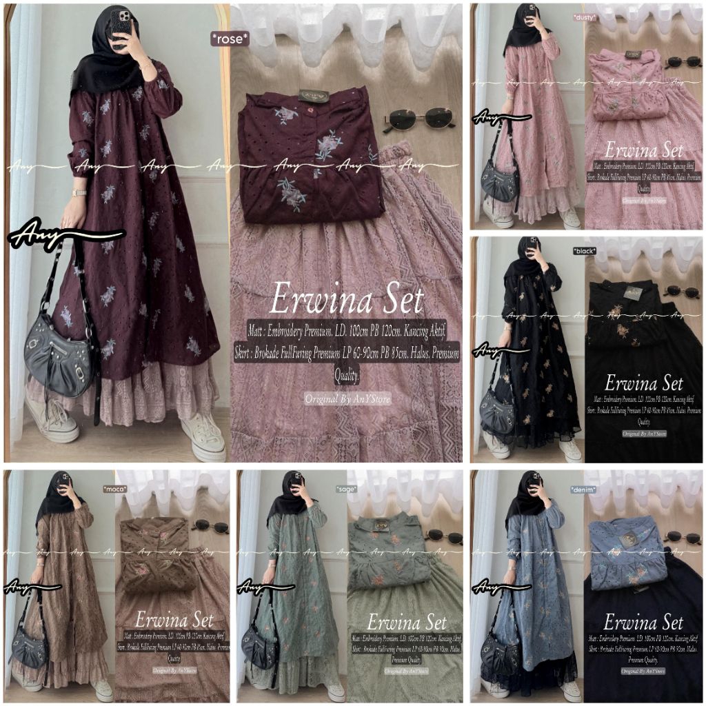 (( READY STOCK BANYAK )) CANNA AYUDIA AYEZA CALLA CECIL CLOE AFISYA MILEA ALEZA SETELAN WANITA DEWAS