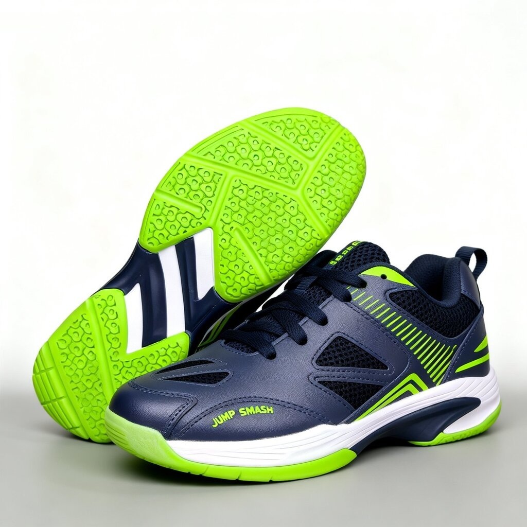 Demarco Champion Sepatu Badminton Pria Sepatu Olahraga Voli Tenis Adam