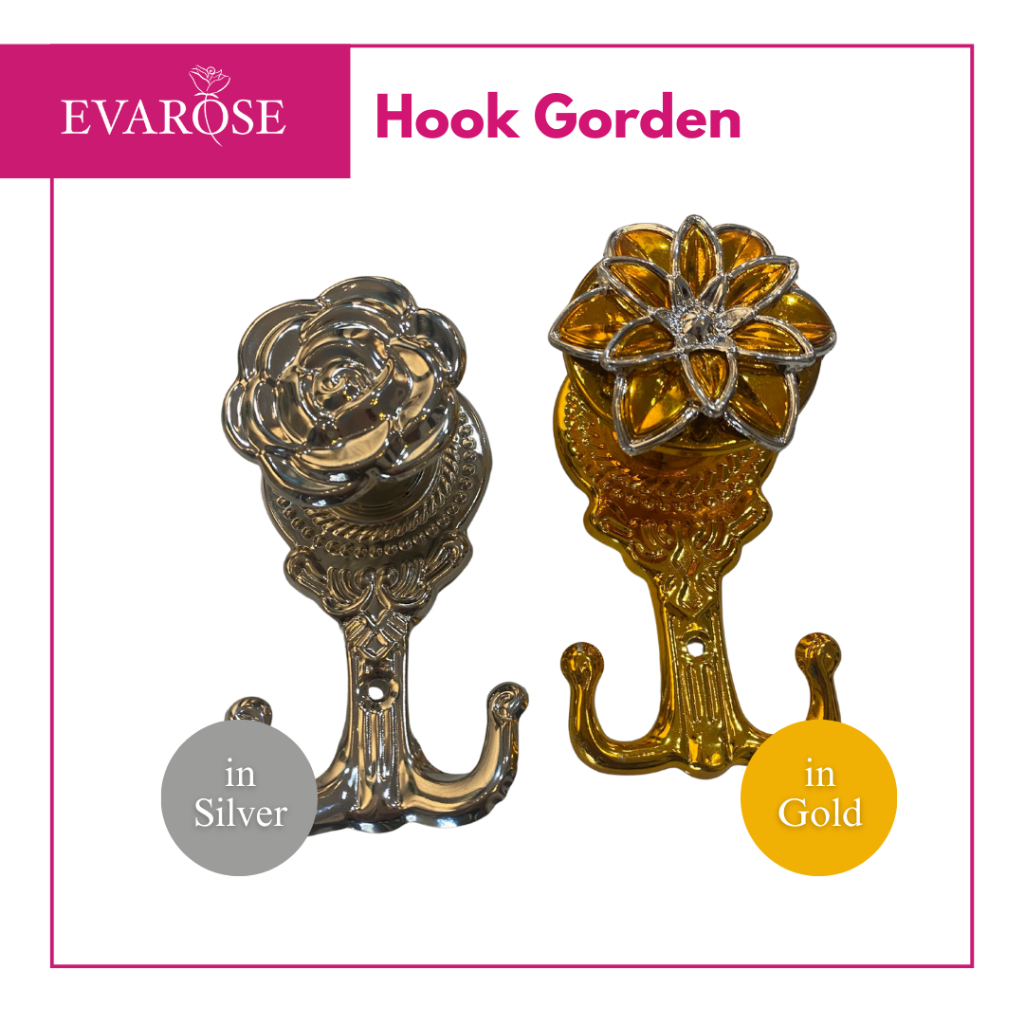 EVAROSE - HOOK (Pengait Gorden/Cantolan tali gorden)