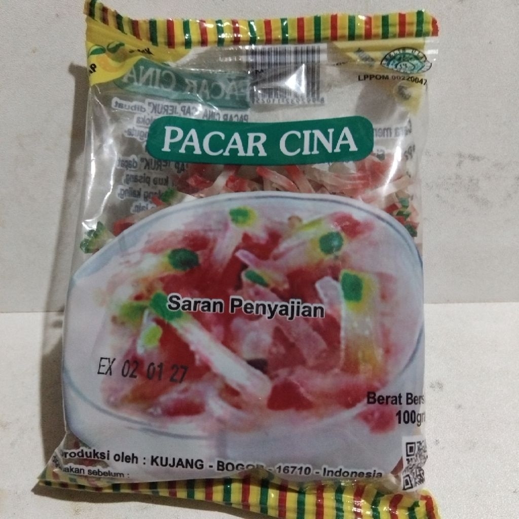 PACAR CINA KERING UKURAN 100GR