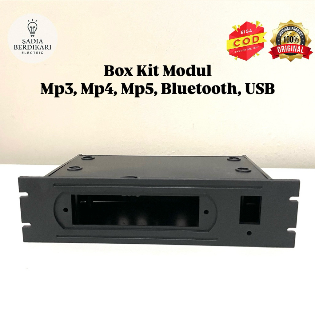 Box Kit Mp3 Mp4 Mp5 Plastik Tebal Hitam Dove / Box kotak mp3 atau mp5 tebal