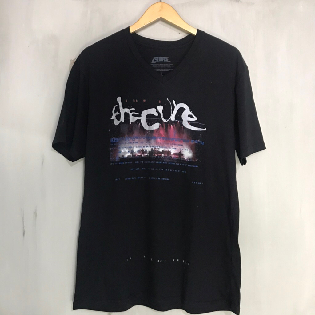 KAOS BAJU BAND THE CURE TOUR 2023 OFFICIAL MERCH IMPORT ORIGINAL