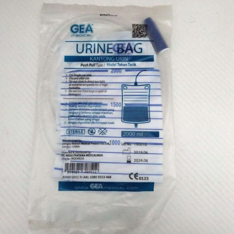 Urine Bag Gea / Kantong Urine