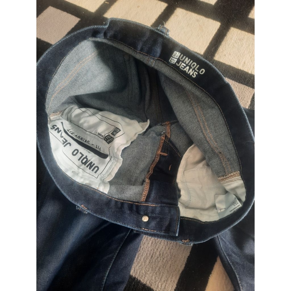 denim selvedge uniqlo second (ORIGINAL)