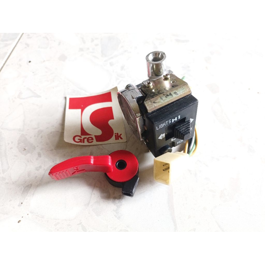 Saklar Holder Kanan Kiri Suzuki RC Rc80 Rc100 Tua NOS