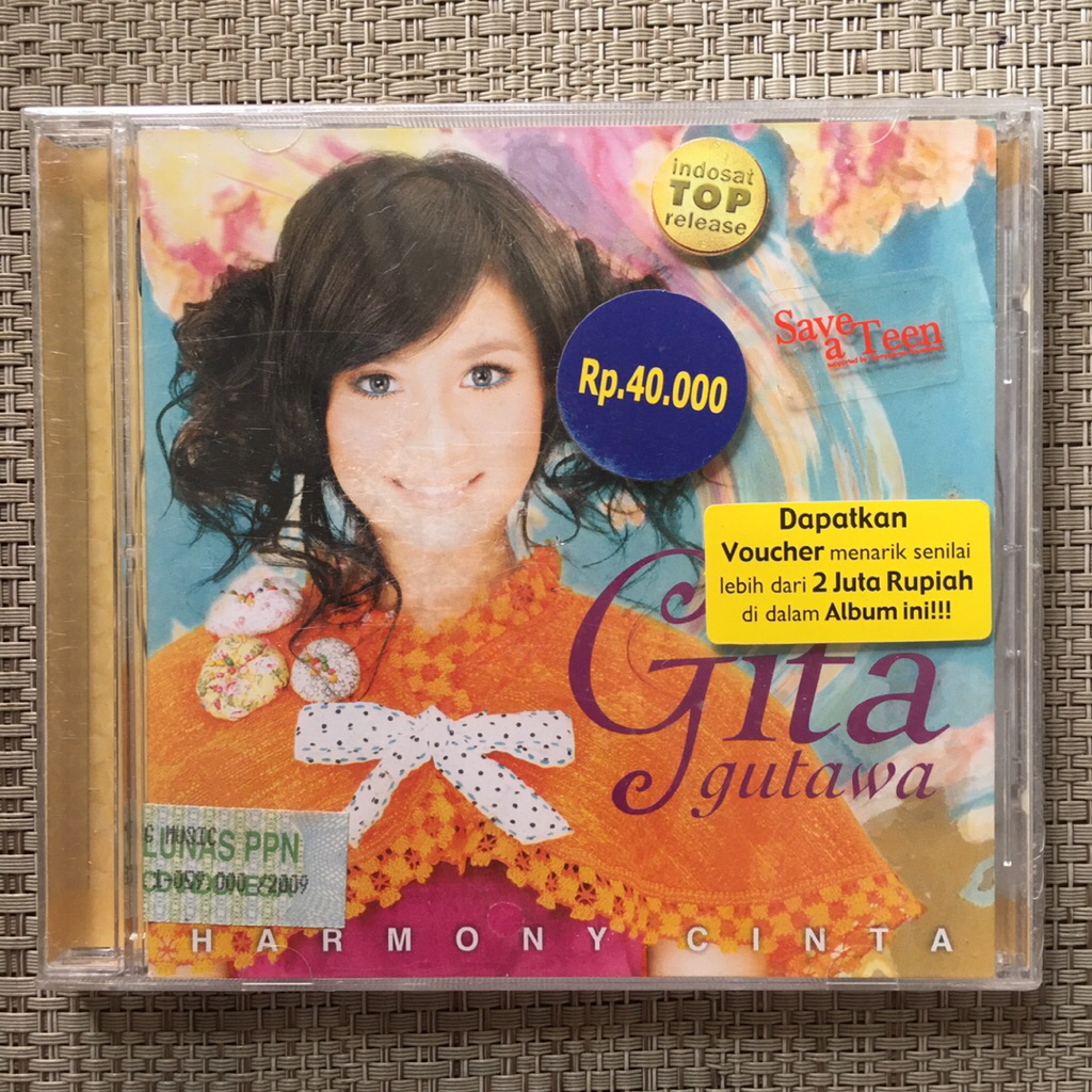 CD Gita Gutawa - Harmony Cinta | Segel