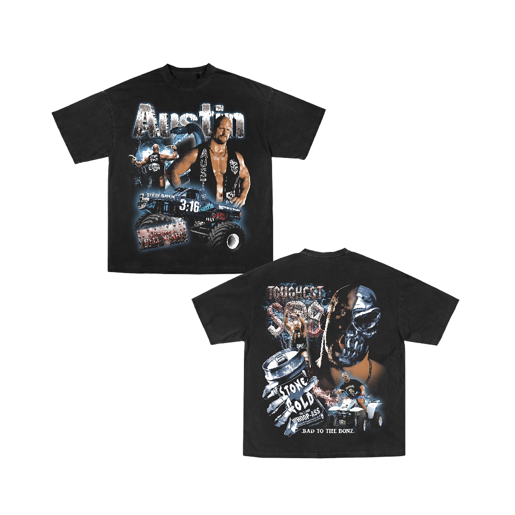 UNVSL Oversized Tee Steve Austin