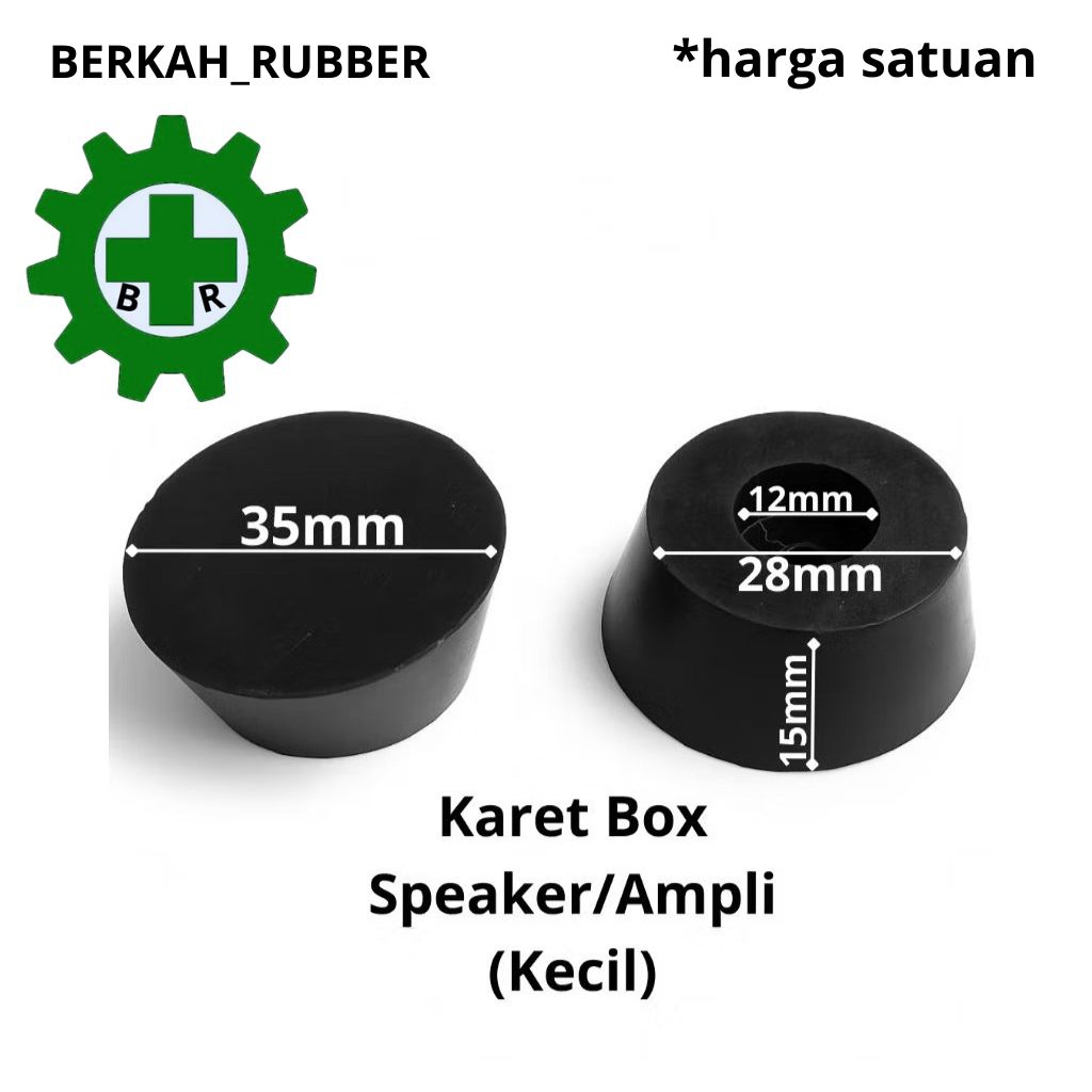 KARET KAKI SANYO KECIL / KARET KAKI BOX SPEAKER