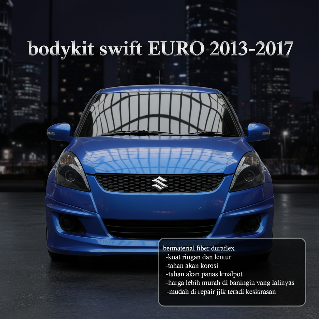 bodykit swift 2013-2017 body kit all new swift euro 2013-2017