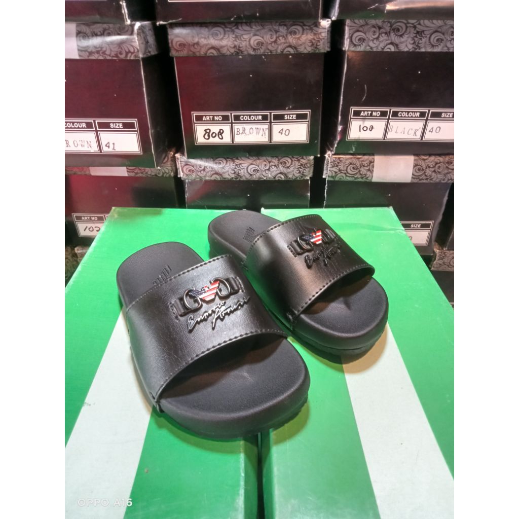 sandal slop anak sendal emporio armani