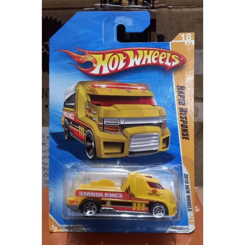 hotwheels RAPID RESPONSE HW 2010 NEW MODELS AKTA blue card card lawas
