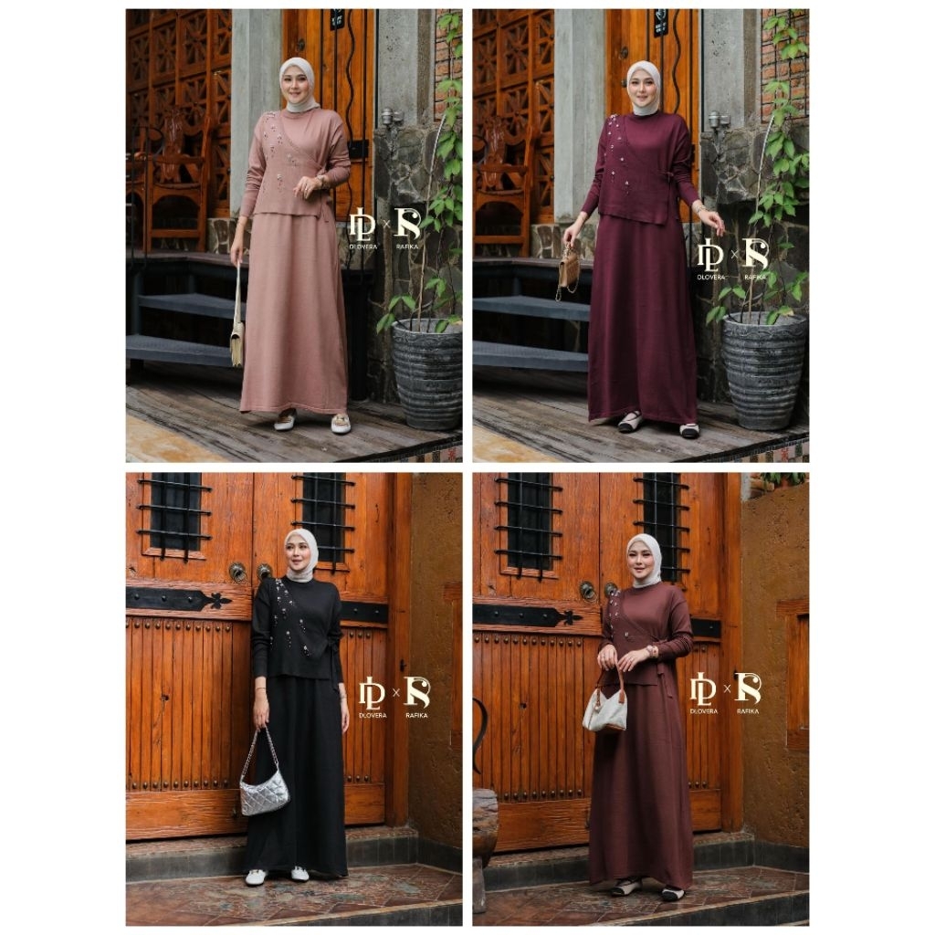[NG]Ready FIORELLA DRESS ORIGINAL BY RAFIKA STORE
