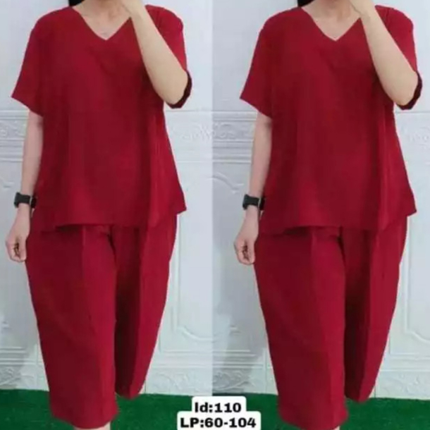 (PAKET 100rb DAPAT 4) SETELAN ANDIN | PAJAMAS WANITA PENDEK | SETELAN WANITA SIZE JUMBO
