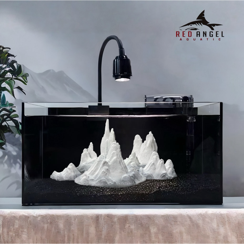 HIASAN AQUARIUM PREMIUM PEGUNUNGAN SALJU FULL SET