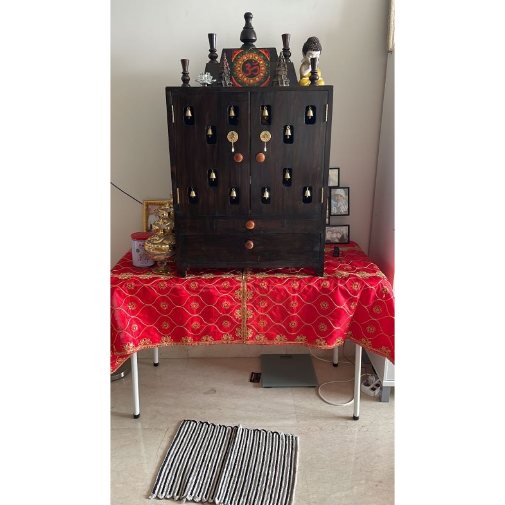 wooden temple mandir for Pooja/puja hindu