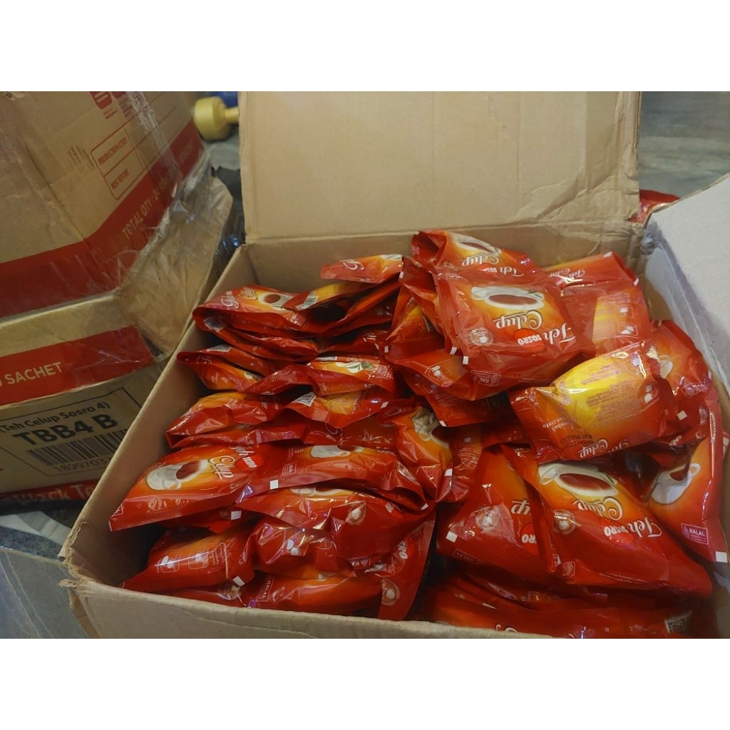 Teh Celup Sosro Renceng (1 renceng 10 Sachet)