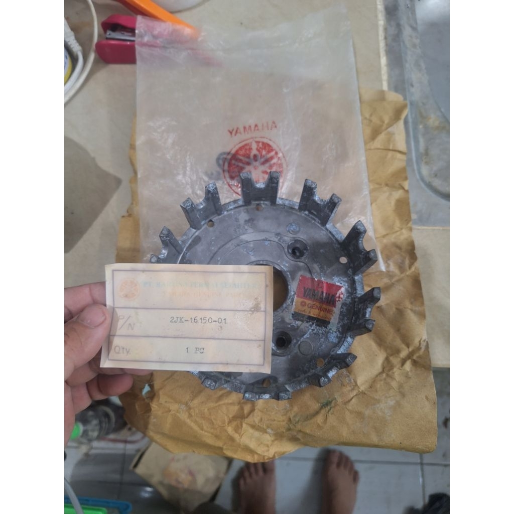 rumah kopling rumah klos yamaha rxz rzr original nos