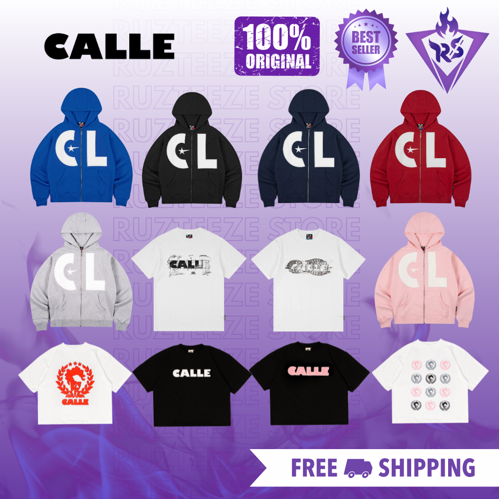 [ORIGINAL 100%] CALLE X SNSB | CALLE X SNS-B ZIP HOODIE CALLE DE LARACHE LIMITED EDITION | ZIP HOODI