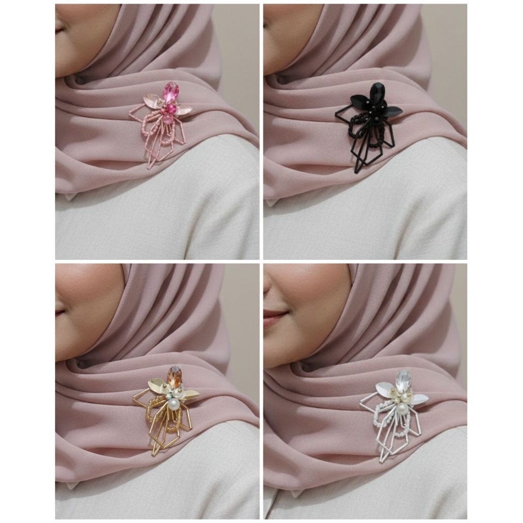 bros hijab premium simple elegan