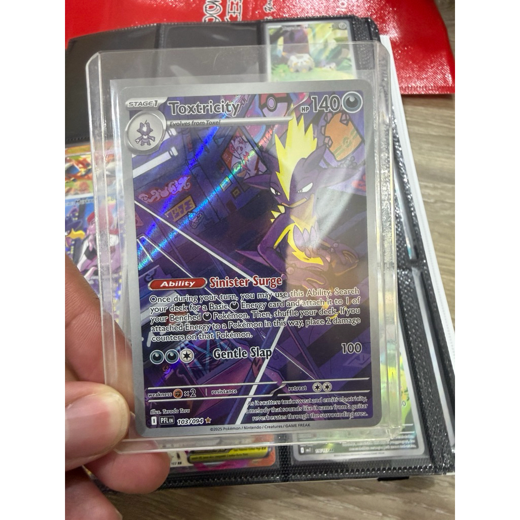 Toxtricity AR Pokemon TCG english