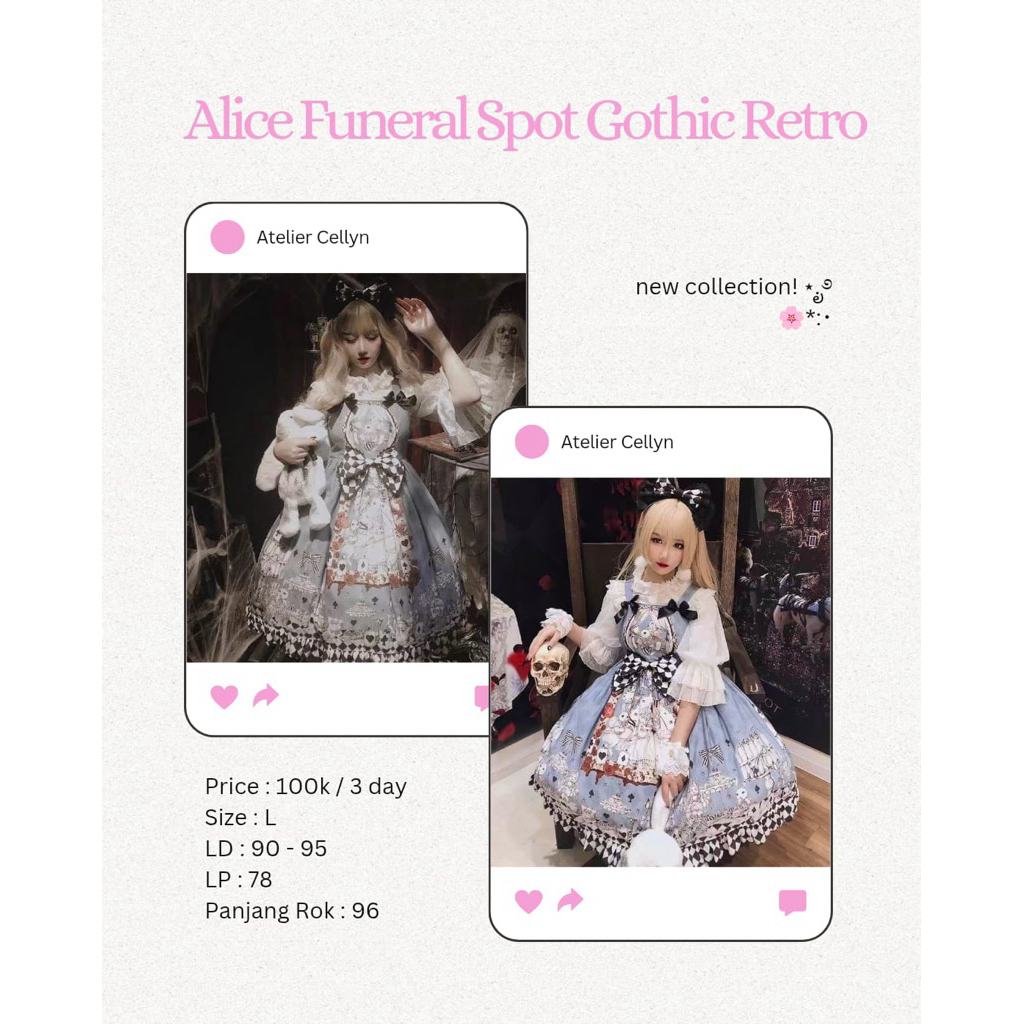 RENTAL! DRESS ALICE