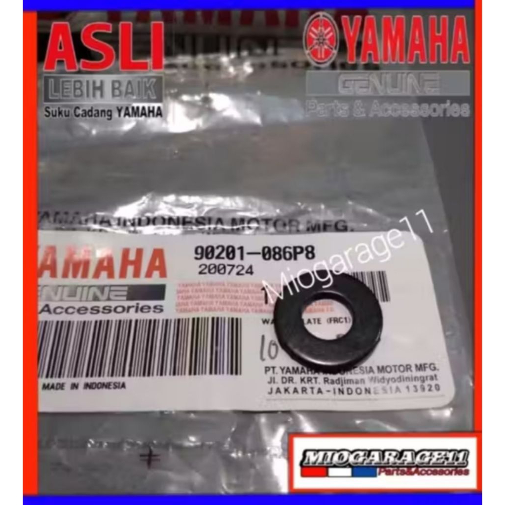Ring Klem Kleman Knalpot Yamaha Xeon Karbu Original 90201-086P8