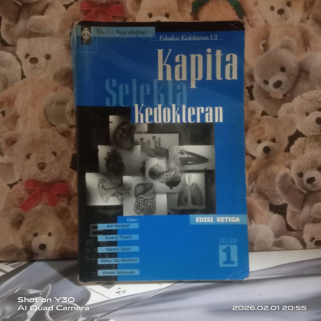 Buku Kapita Selekta Kedokteran Edisi Ketiga Jilid 1 - Original