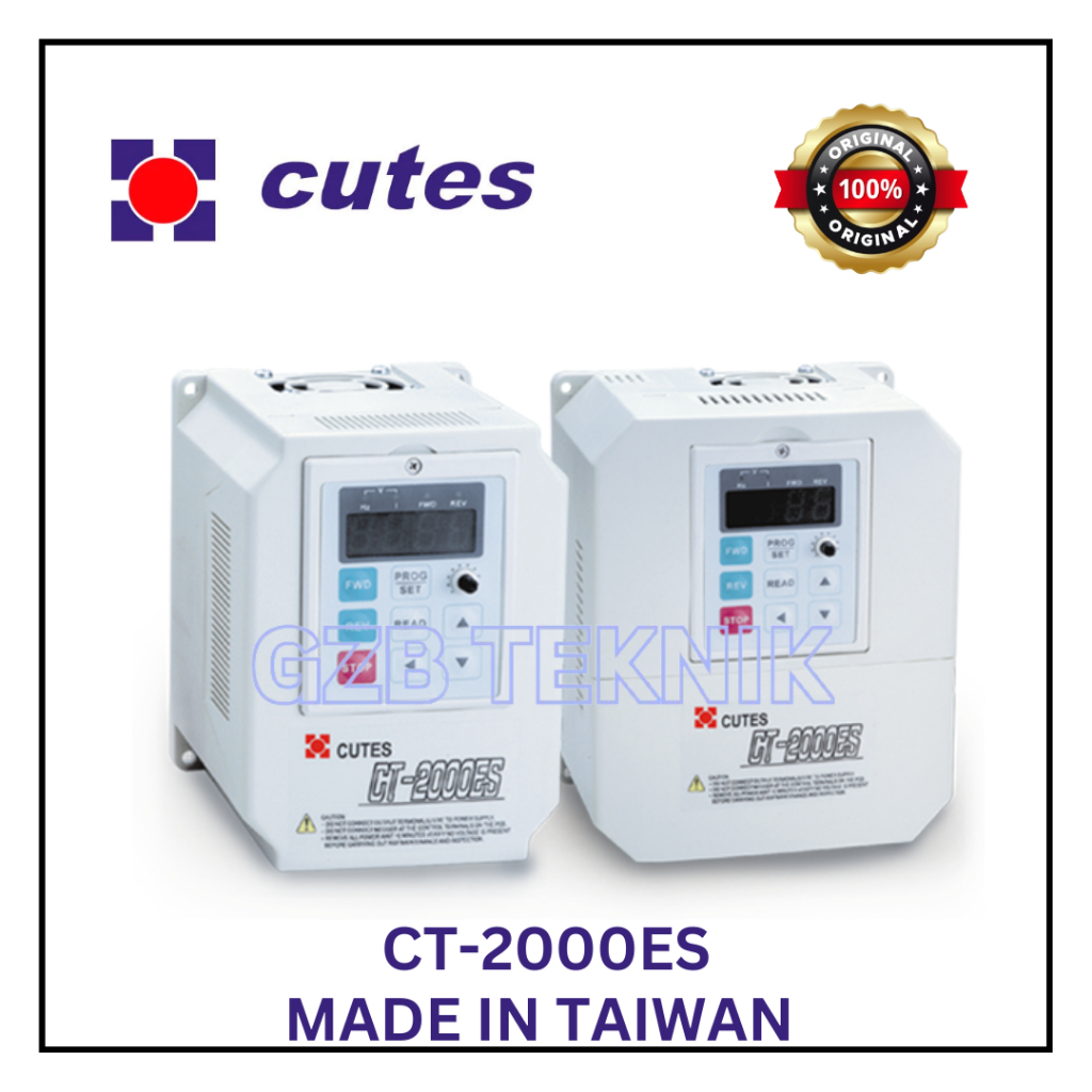 [Made in Taiwan] Cutes Inverter 1.5KW 2HP 220V CT-2002-ES-1A5