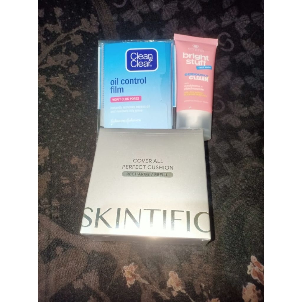 WTS PL PRELOVED Numbuzin No.5 Vitamin Boosting Essential Toner dan bundling Cushion skintific cover 