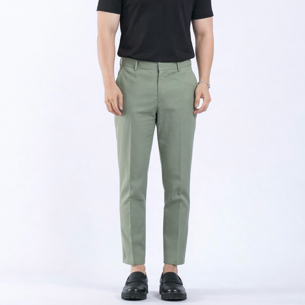 NSSTAR Celana Ankle Pants Pria Slimfit – Look Modern & Elegan