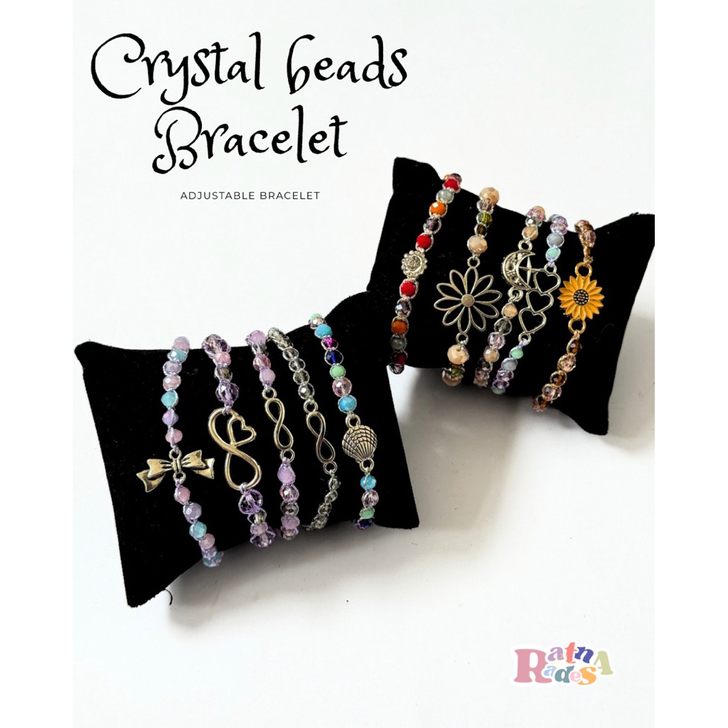 CBC | CRYSTAL BRACELET CHARM BEADS  BY RATNA RADESA
