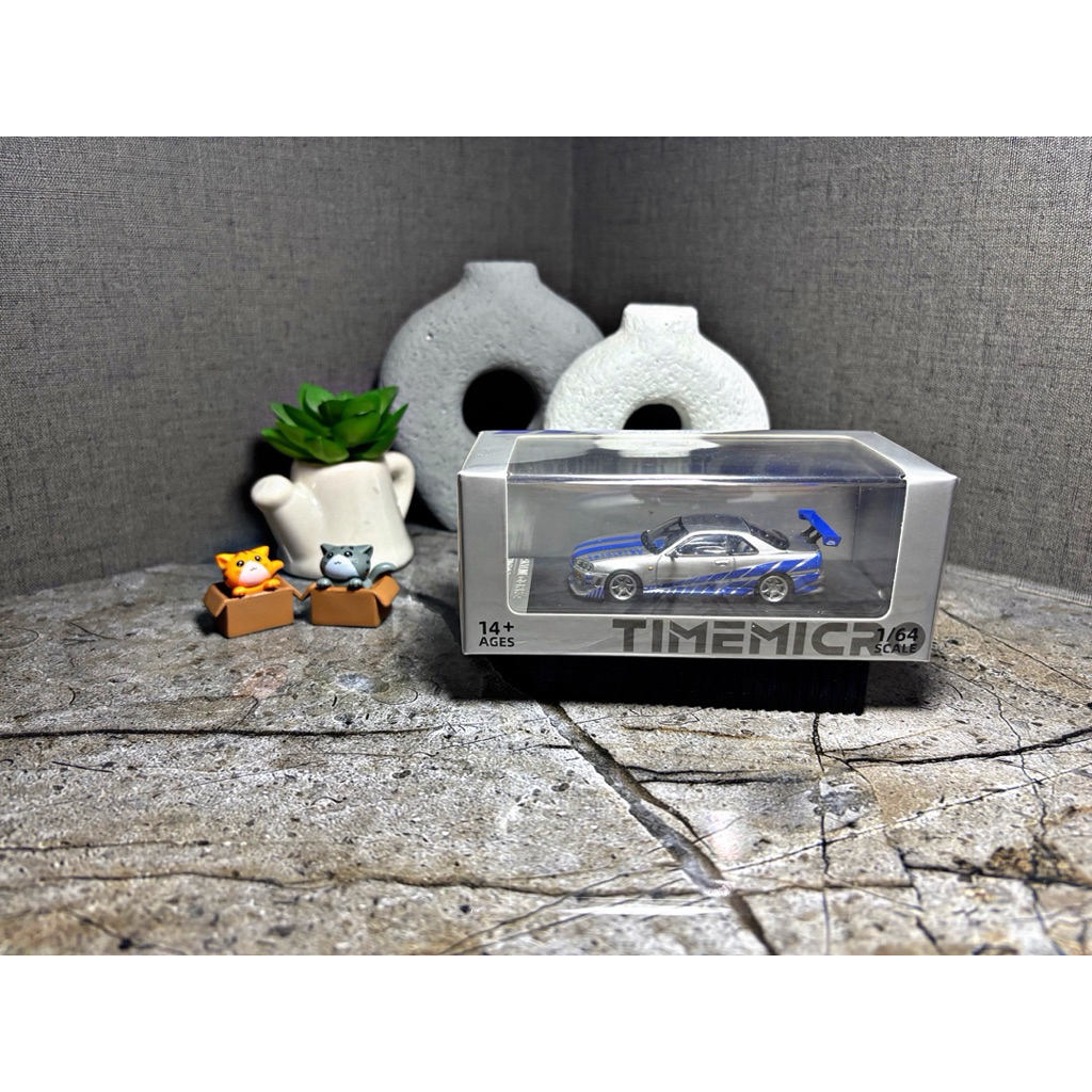 Time Micro Skyline GT-R R34