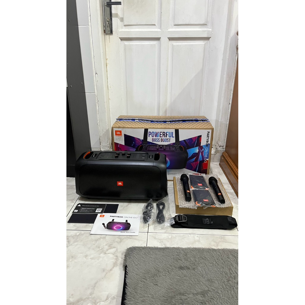 JBL PartyBox On The Go Original Fullset