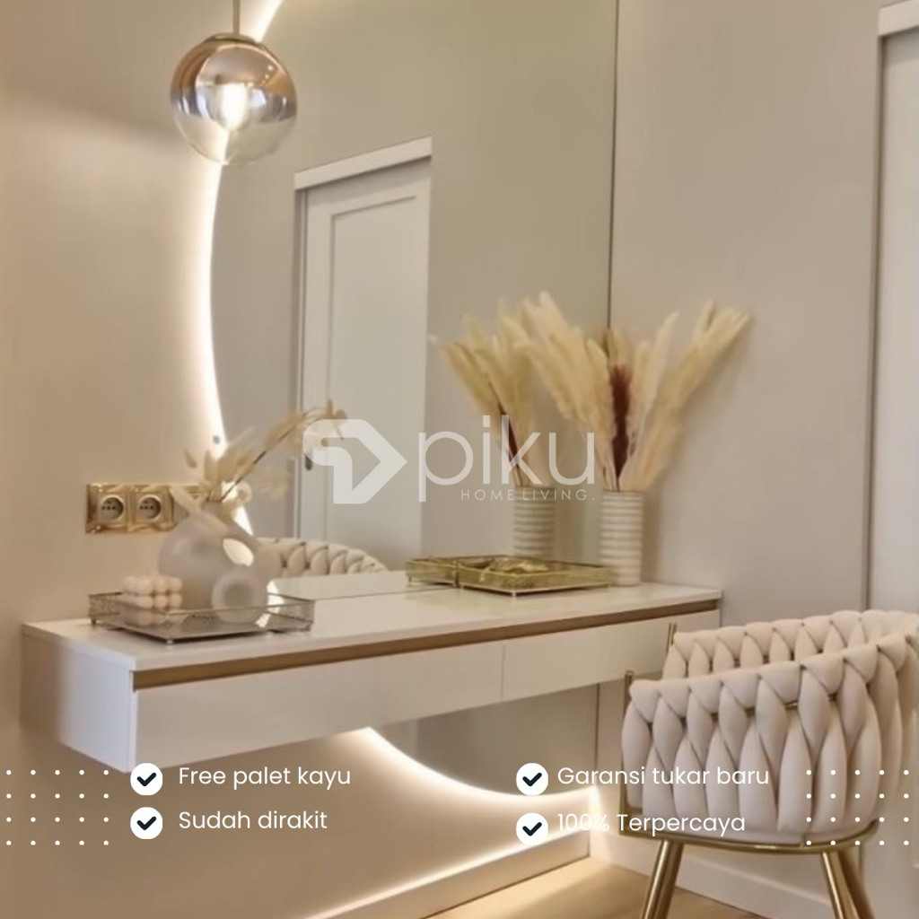 Meja Rias Minimalis/ Rak Make Up Gantung