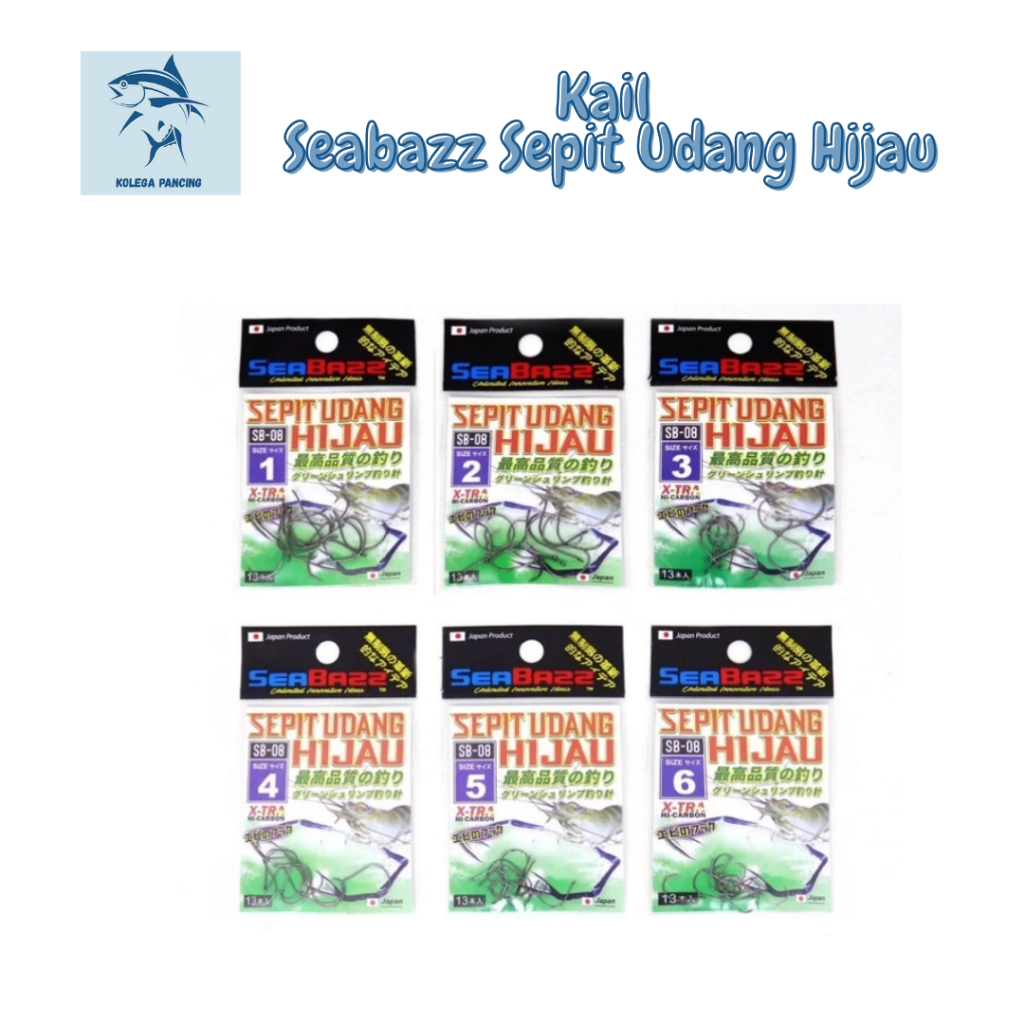 KAIL PANCING SEABAZZ SEPIT UDANG HIJAU