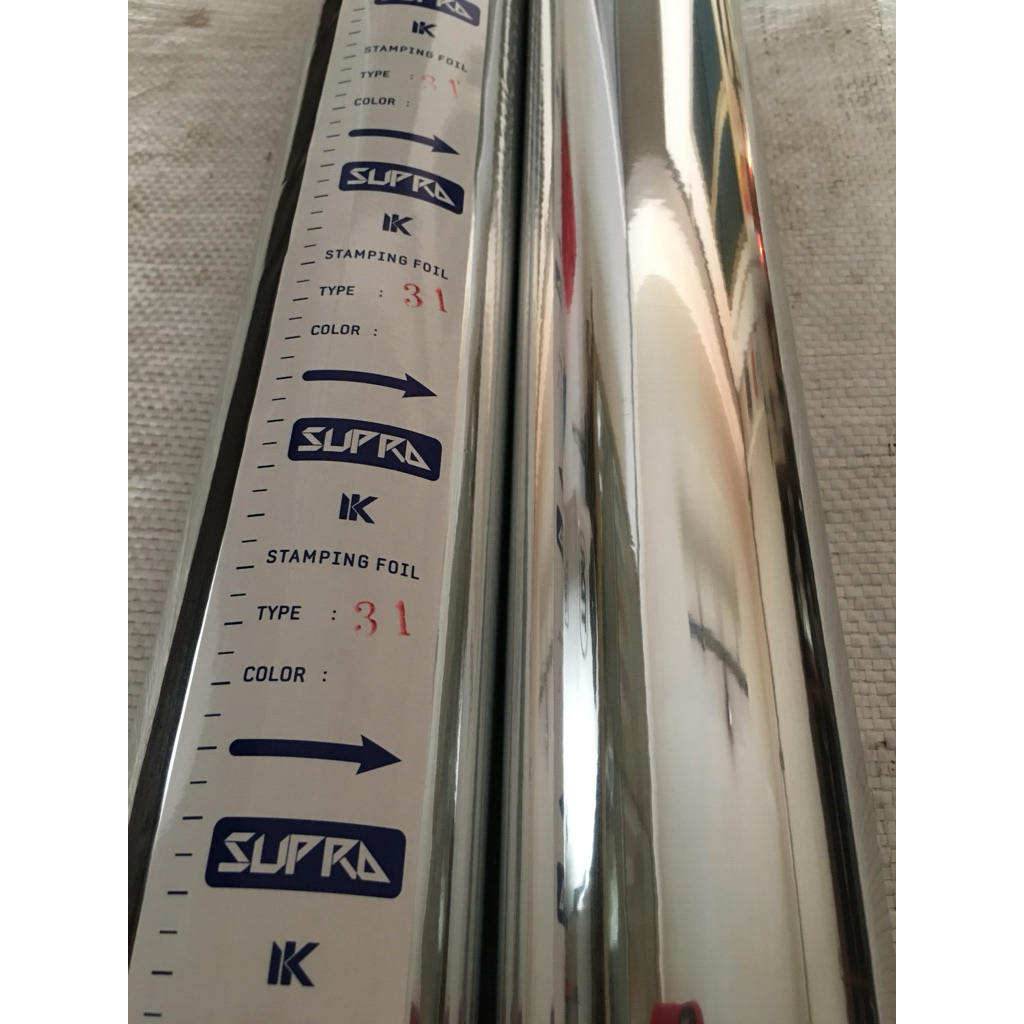 HOT STAMPING FOIL / HOT PRINT SILVER