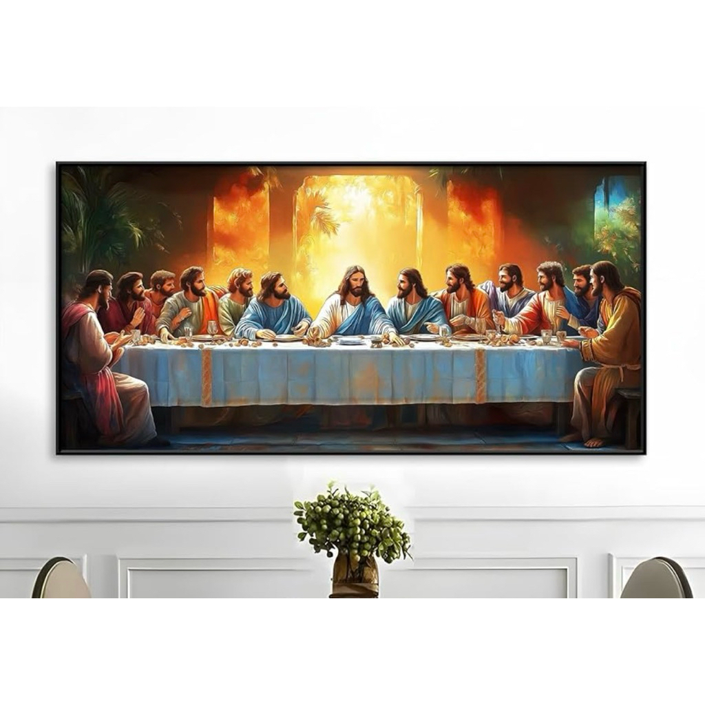 Lukisan Yesus | Lukisan Yesus Perjamuan Kudus