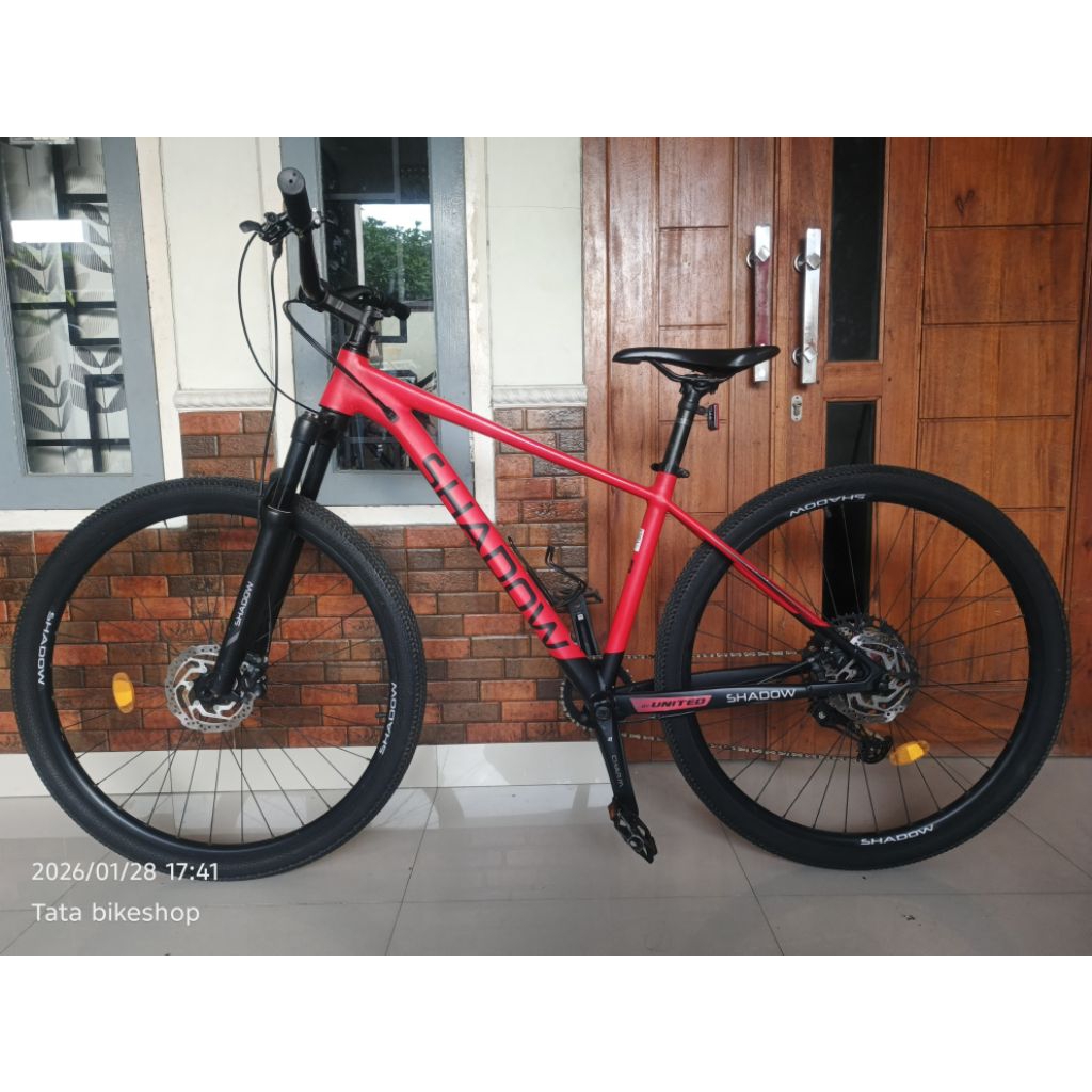 sepeda gunung mtb shadow nagato 29er scond