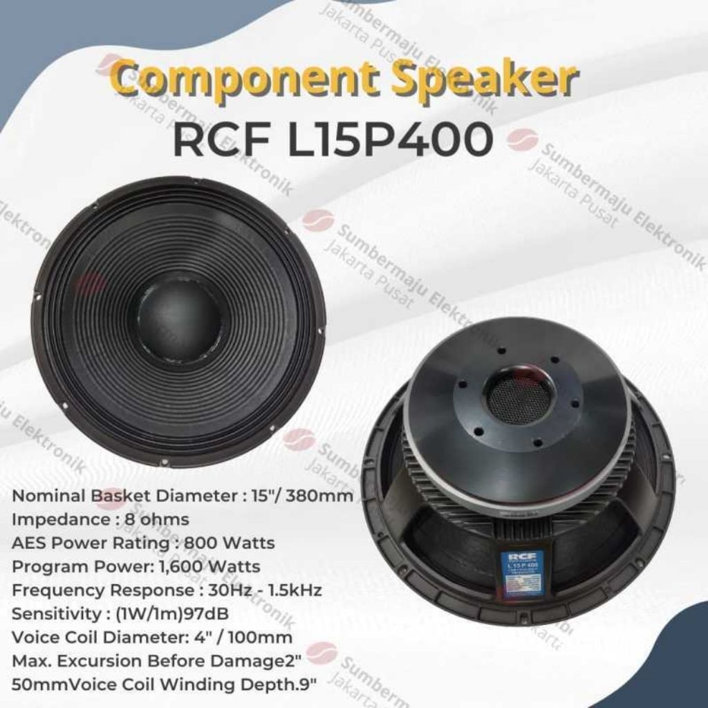 Speaker RCF 15P400